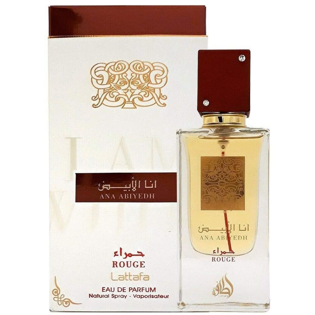 Lattafa Perfumes Ana Abiyedh Rouge for Unisex Eau de Parfum Spray, 2.0 Ounce / 60 ml - Image 7