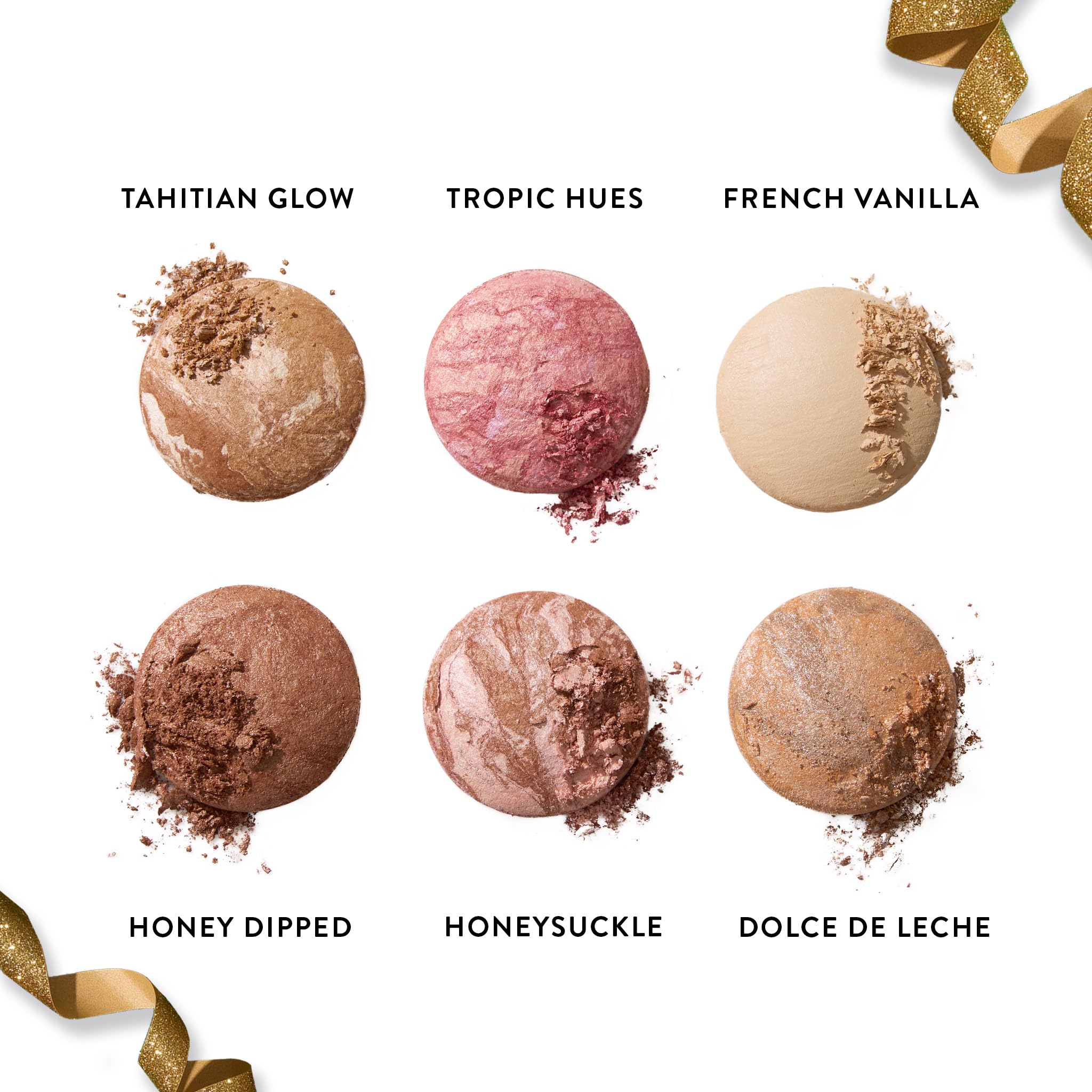 LAURA GELLER NEW YORK The Best of the Best Baked Palette - Full Size - Includes Bronzer, Blush, 2 Highlighters and 3 Eyeshadows - Travel-Friendly - Image 2