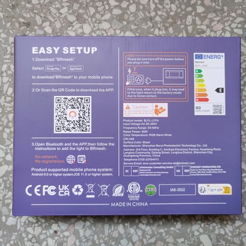 LED Flood Light Outdoor 800W Equivalent Bluetooth Smart Color Change Landscape Lighting DIY-Scene+RGB Colors+Warm White 2700K - APP & Group Control & Timing, IP66 Waterproof US 3-Plug Up Light 4Pack - Image 6