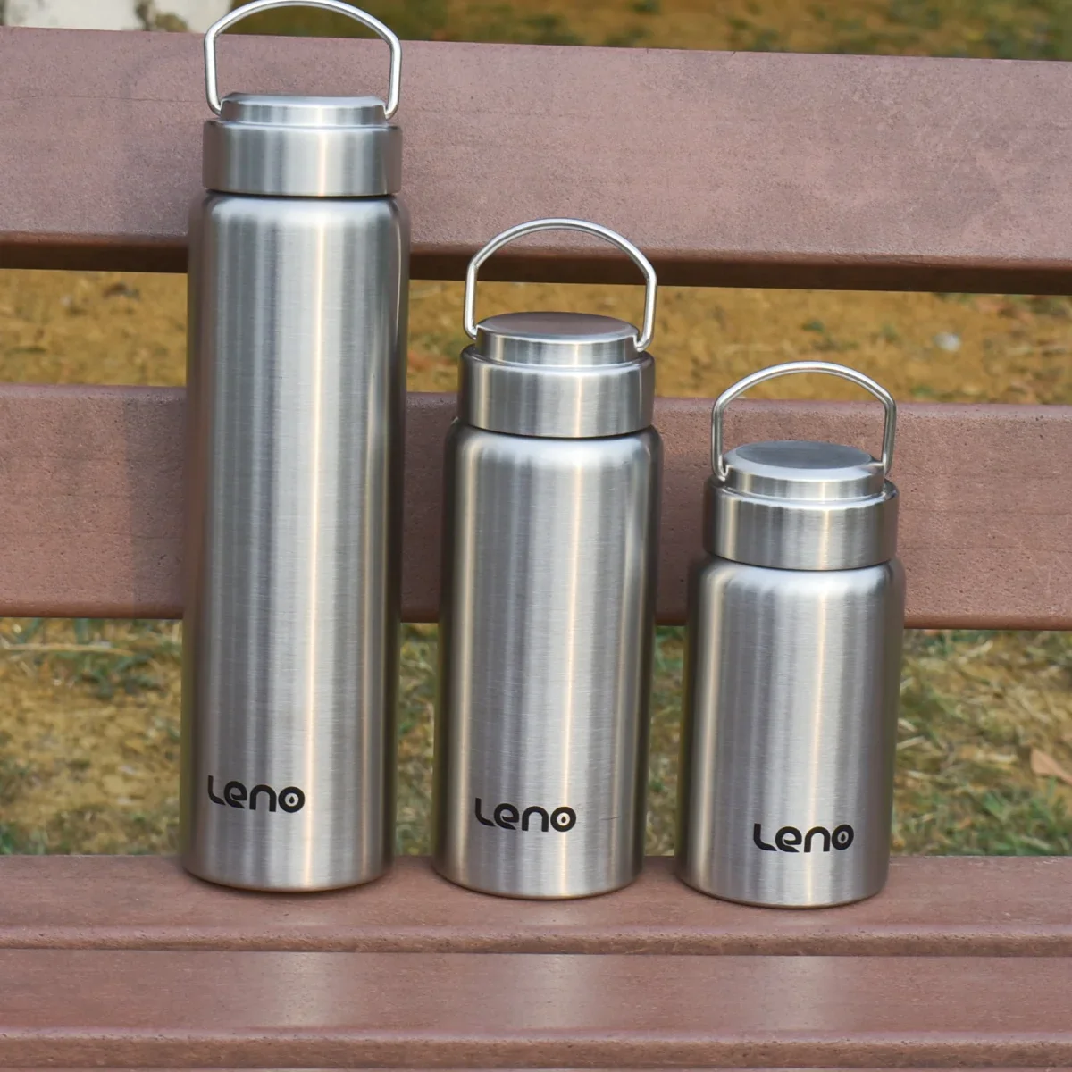 Leno Large Capacity Stainless Steel Thermos Portable Vacuum Flask Insulated Tumbler with Handle Thermo Bottle 350/500/750mlml - Image 3