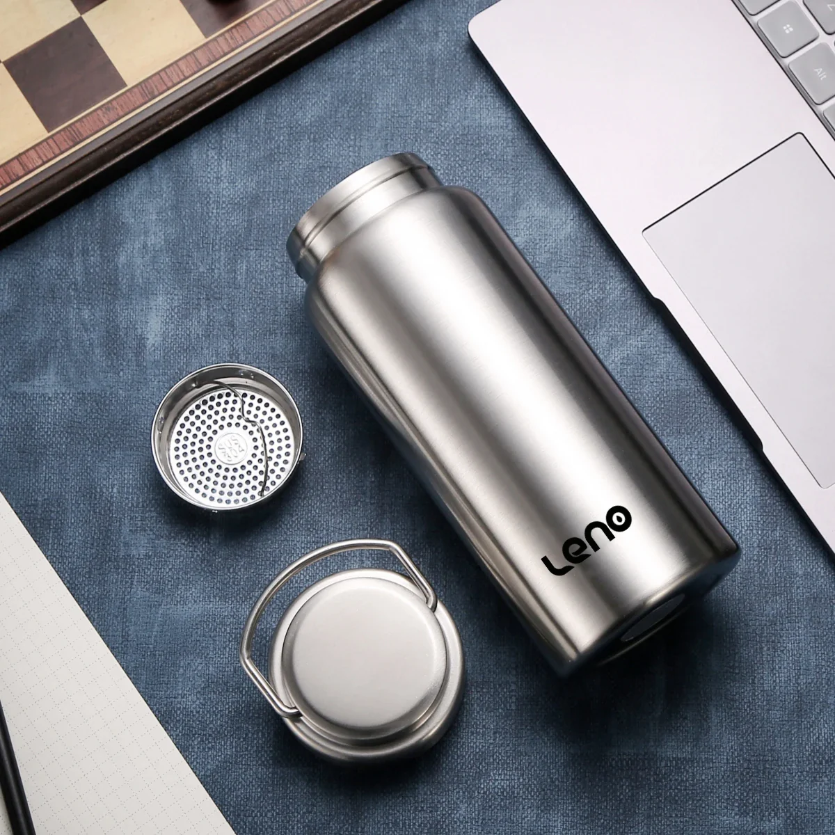 Leno Large Capacity Stainless Steel Thermos Portable Vacuum Flask Insulated Tumbler with Handle Thermo Bottle 350/500/750mlml - Image 9