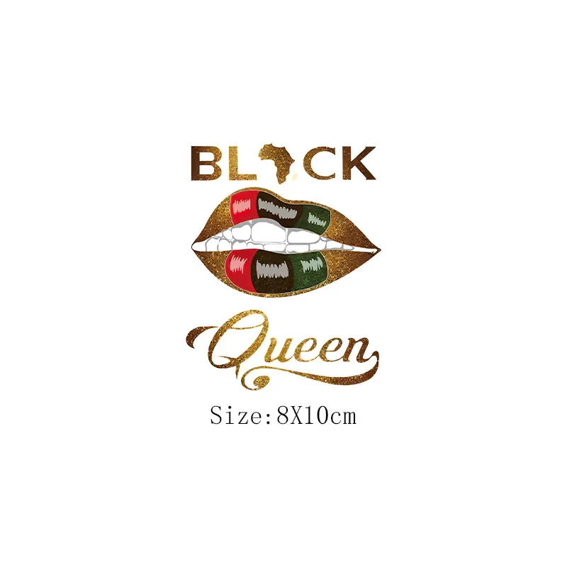 Leopard Print Lips Patches For Clothes Heat Transfer Thermal Stickers DIY Washable T-Shirts Iron On Transfer Girls Lips Patches - Image 39