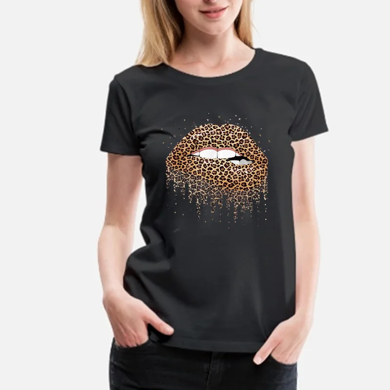 Leopard Print Lips Patches For Clothes Heat Transfer Thermal Stickers DIY Washable T-Shirts Iron On Transfer Girls Lips Patches - Image 48