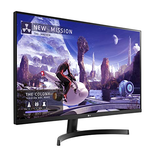 LG QHD 32-Inch Computer Monitor 32QN600-B, IPS with HDR 10 Compatibility and AMD FreeSync, Black - Image 2