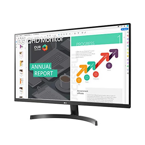 LG QHD 32-Inch Computer Monitor 32QN600-B, IPS with HDR 10 Compatibility and AMD FreeSync, Black - Image 7