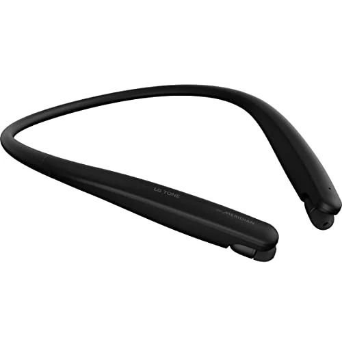 LG Tone Style HBS-SL5 Bluetooth Wireless Stereo Neckband Earbuds Tuned by Meridian Audio,Black, 2.3 (Preowned) - Image 2