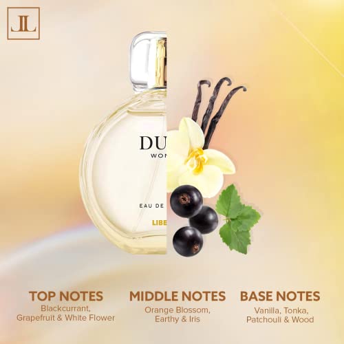 Liberty Luxury Dusk Perfume Spray for Women (100ml/3.4Oz), Eau De Parfum (EDP), Designed in France, Long Lasting Smell, Fruity Notes. - Image 5