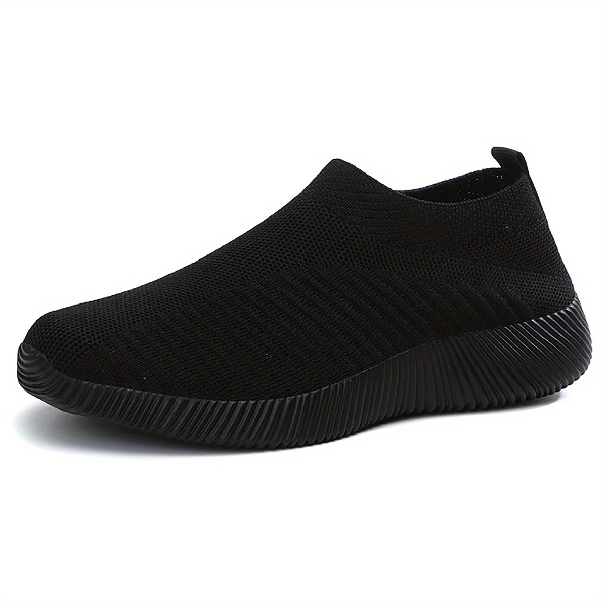 Lightweight Breathable Women's Slip-On Sneakers - Solid Color Low Top Design for Summer Casual Sports Shoes with EVA Sole and Comfort Insole - Image 26