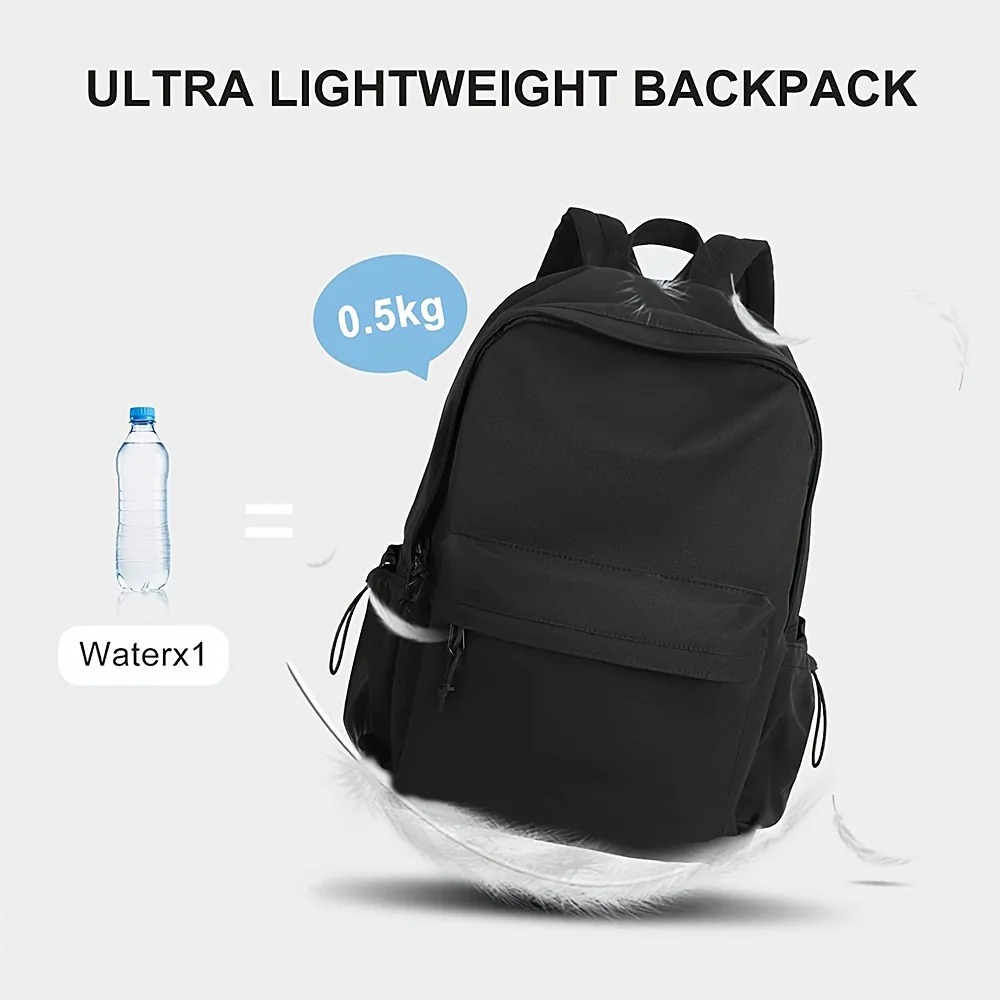 Lightweight Casual Laptop Backpack For For Men And Women, School Book Bag For College - Image 2