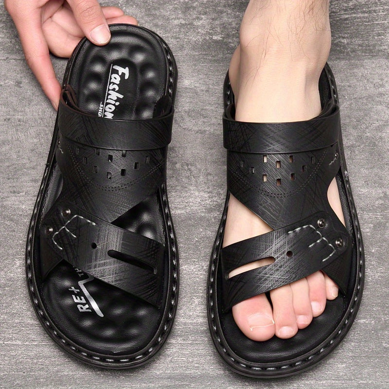 Lightweight Quick-Drying Men's Non-Slip Sandals, Comfy Beach Shoes for Summer - Image 10