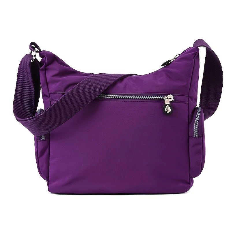 [Lightweight Square Bag] Lightweight Multi-Pocket Square Bag | Unisex Messenger Bag for Men and Women, Travel Shoulder Crossbody Bag - Image 2