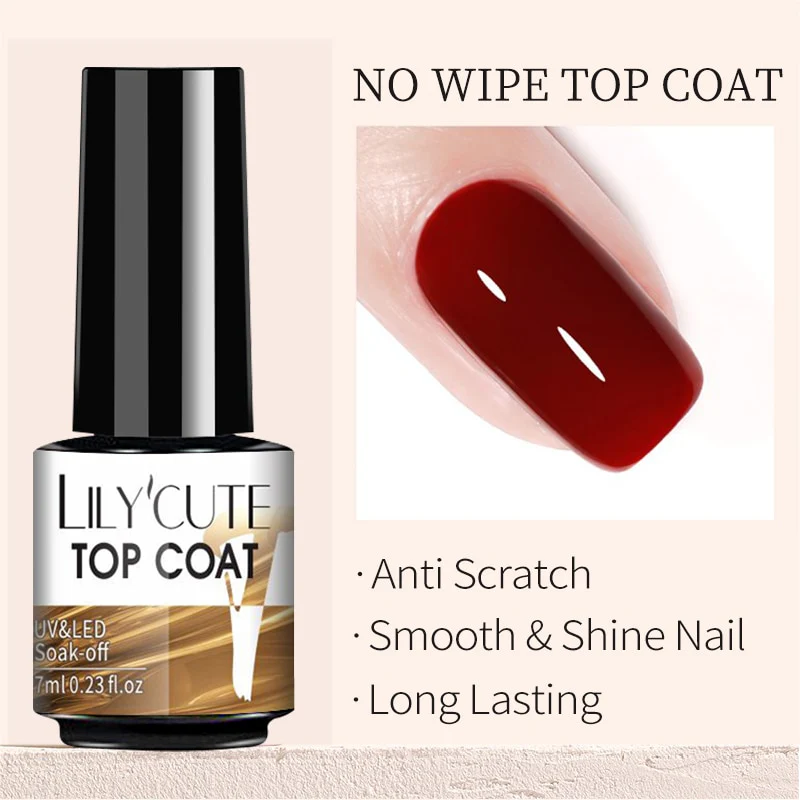 LILYCUTE 7ml Glitter Sequins Nail Gel Polish Gel Rose Gold Semi Permanent Hybrid Nail Art DIY Design Varnish - Image 101