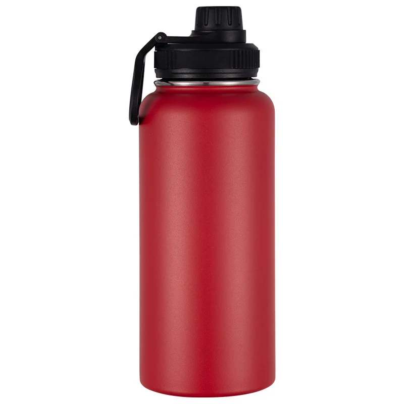 LOGO stainless steel insulated cup portable vacuum sports kettle outdoor large capacity hiking kettle space kettle insulated cup - Image 10