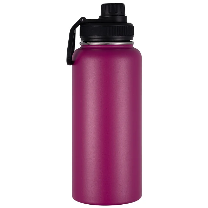 LOGO stainless steel insulated cup portable vacuum sports kettle outdoor large capacity hiking kettle space kettle insulated cup - Image 12