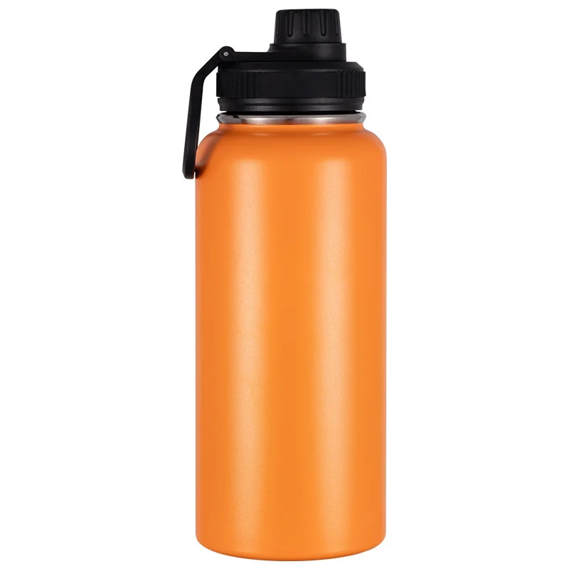 LOGO stainless steel insulated cup portable vacuum sports kettle outdoor large capacity hiking kettle space kettle insulated cup - Image 14