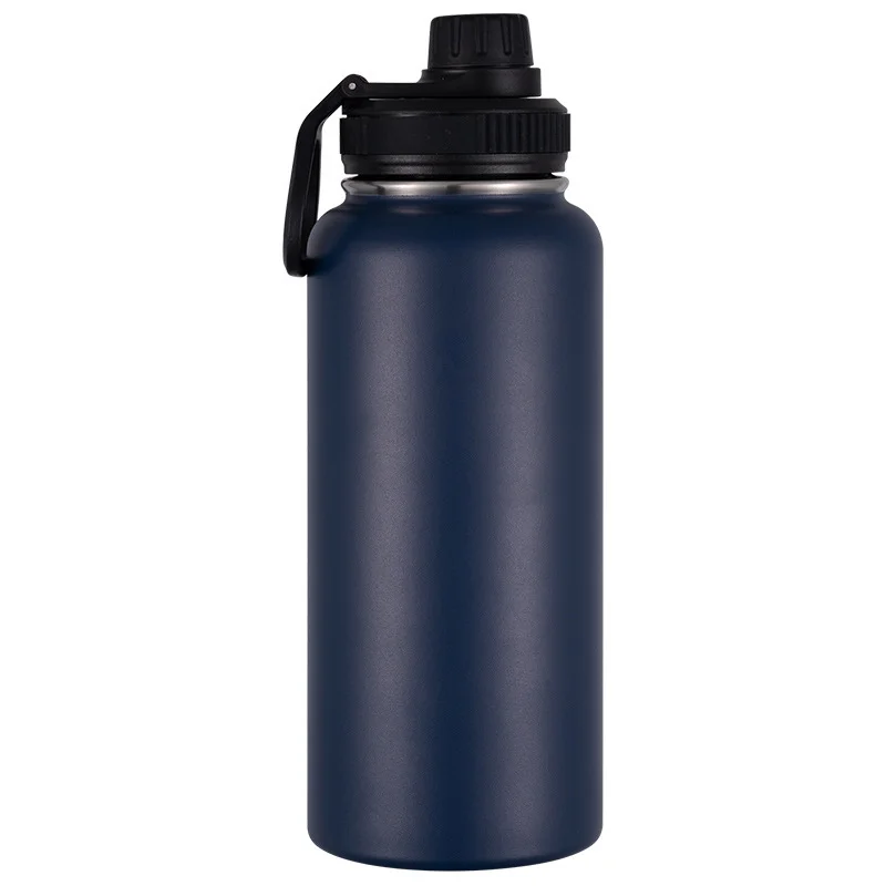 LOGO stainless steel insulated cup portable vacuum sports kettle outdoor large capacity hiking kettle space kettle insulated cup - Image 16