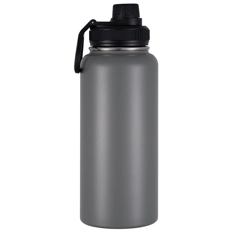 LOGO stainless steel insulated cup portable vacuum sports kettle outdoor large capacity hiking kettle space kettle insulated cup - Image 7