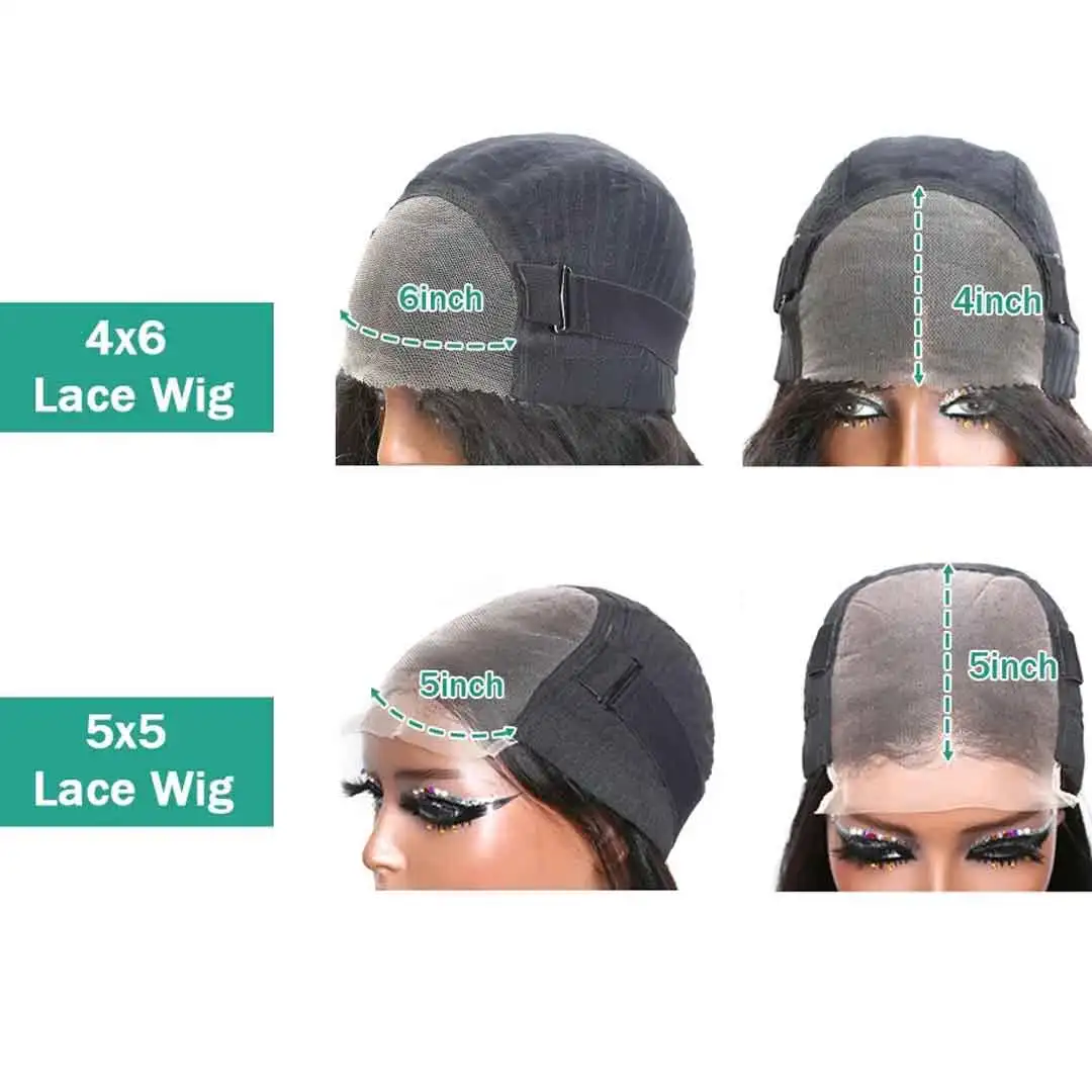 Loose Deep Wave Human Hair Wigs For Women Human Hair Glueless Wig Human Hair Ready To Wear Pre Plucked Brazilian Raw Human Hair - Image 6