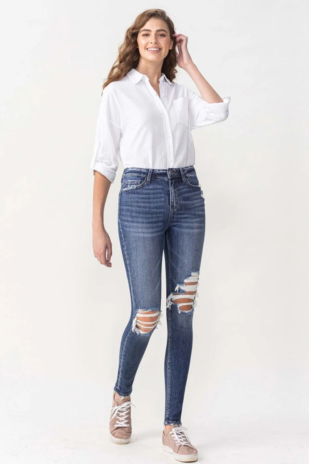 Lovervet Hayden Full Size High Rise Skinny - Image 3
