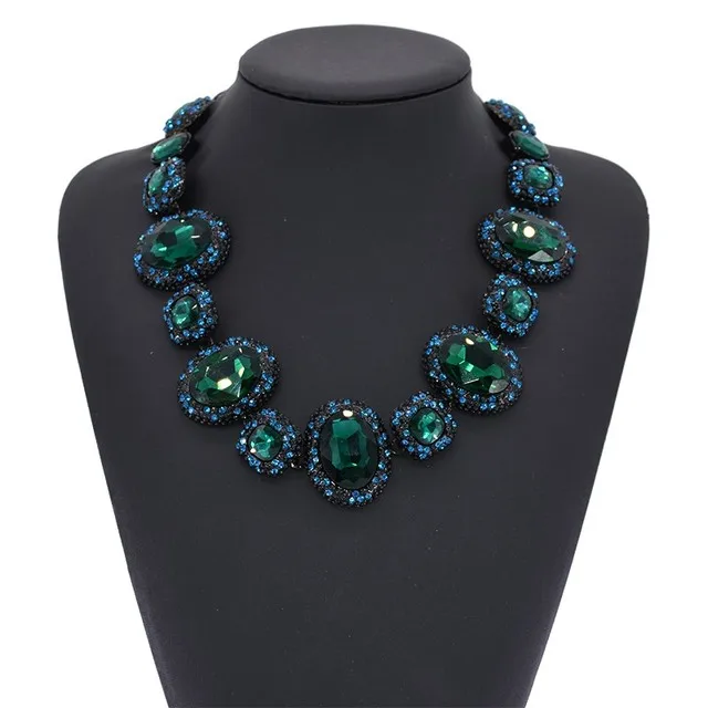 Luxury Austrian Crystal Glass Choker Necklace Women Jewelry Best Friendship Statement Necklaces Pendants For Bridal Wedding - Image 15