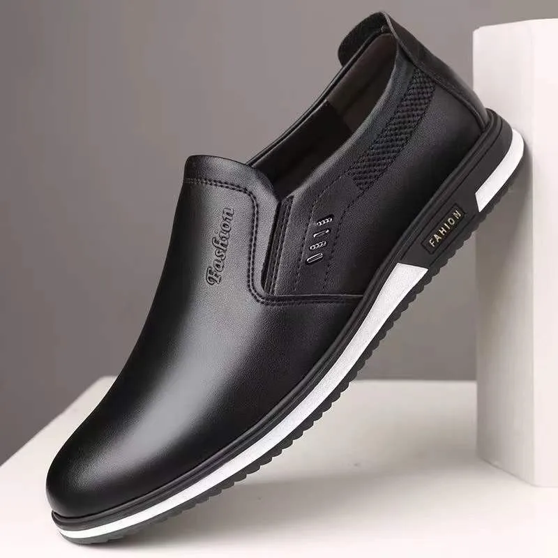 Luxury Men's Leather Shoes Comfortable Loafers Slip on Male Moccasins Non Slip Driving Shoes High Quality Men Shoes Plus Size - Image 6