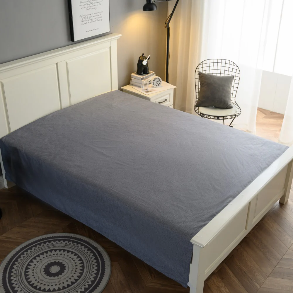 Luxury printed student fitted bed sheet cover home twin bedsheets for home bed - Image 10