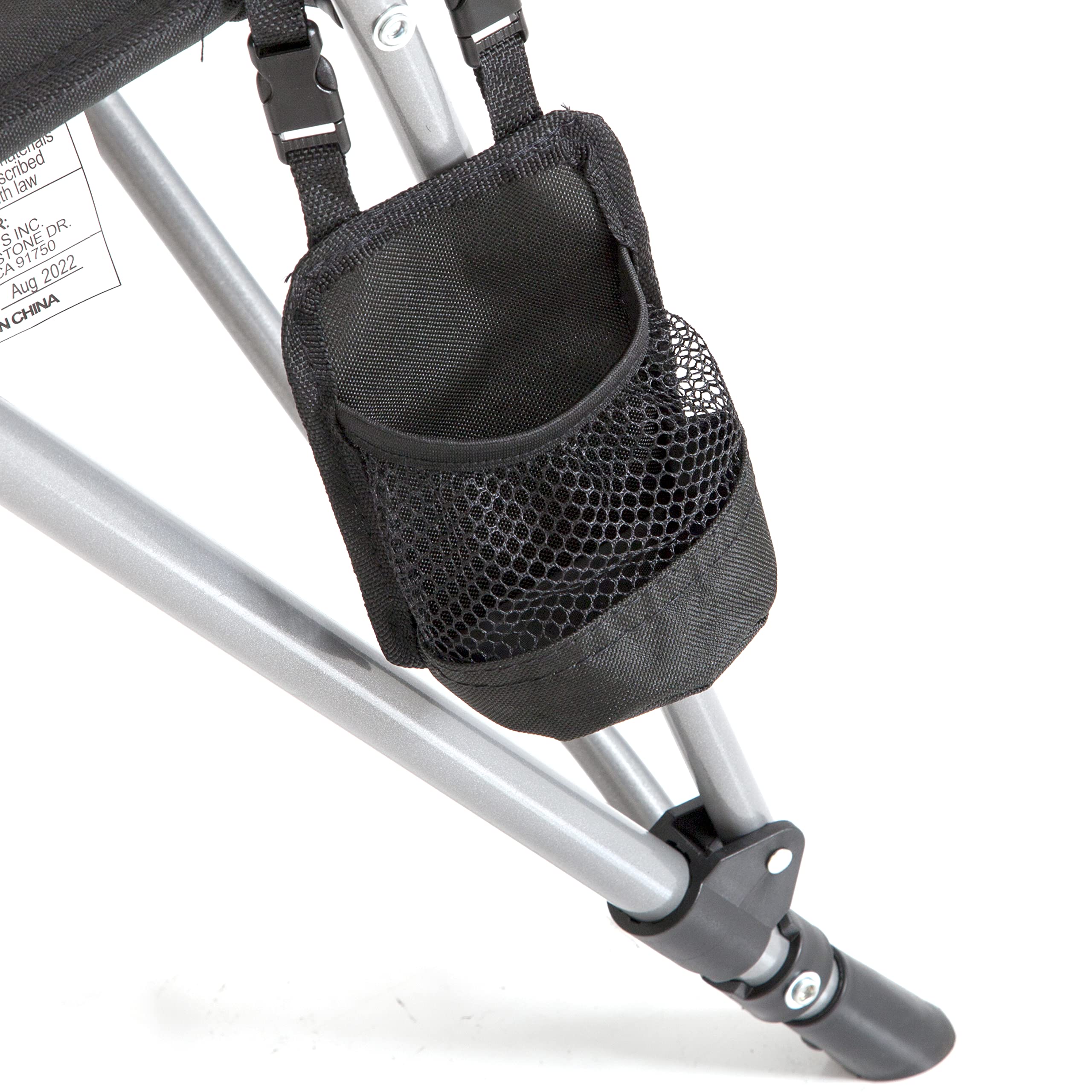 MACSPORTS Mesh Outdoor Camping Carry Bag, Black Hardarm Folding Chair - Image 5