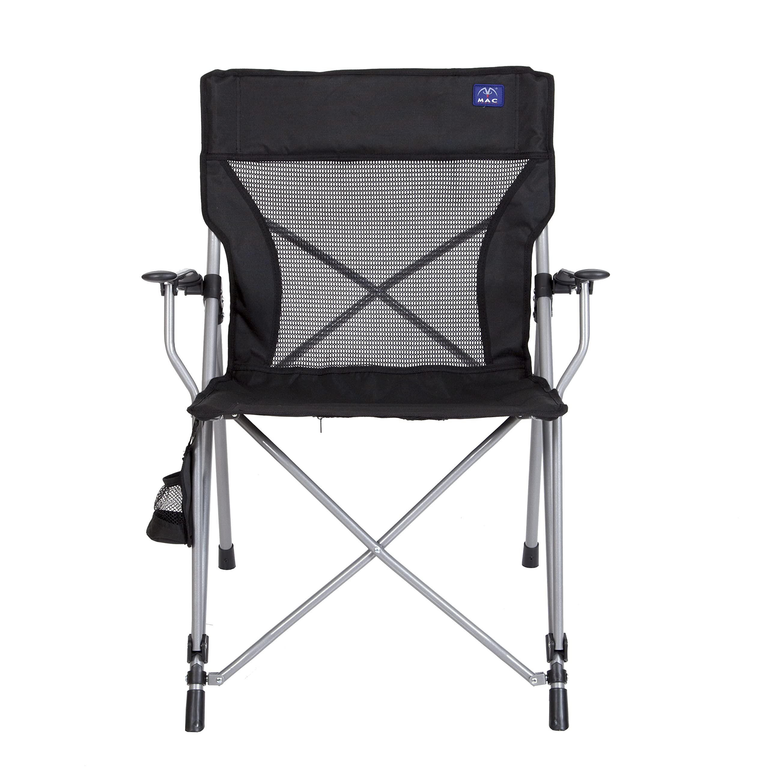 MACSPORTS Mesh Outdoor Camping Carry Bag, Black Hardarm Folding Chair - Image 6