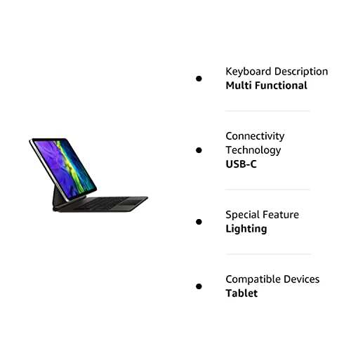 Magic Keyboard for 11-inch iPad Pro (2nd Generation) - US English (Refurbished) - Image 2