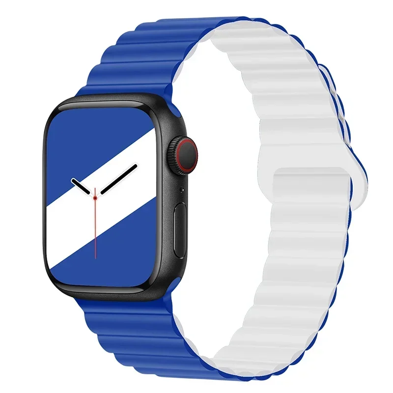 Magnetic Strap For Apple Watch Bands 45mm 38mm 49mm 40mm 42mm 41mm Silicone Sport Bracelet iWatch Series ultra 9 6 5 7 8 se 44mm - Image 30