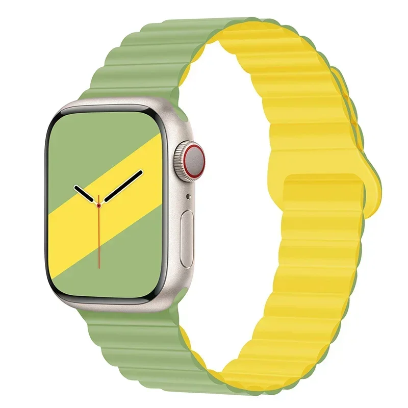 Magnetic Strap For Apple Watch Bands 45mm 38mm 49mm 40mm 42mm 41mm Silicone Sport Bracelet iWatch Series ultra 9 6 5 7 8 se 44mm - Image 46