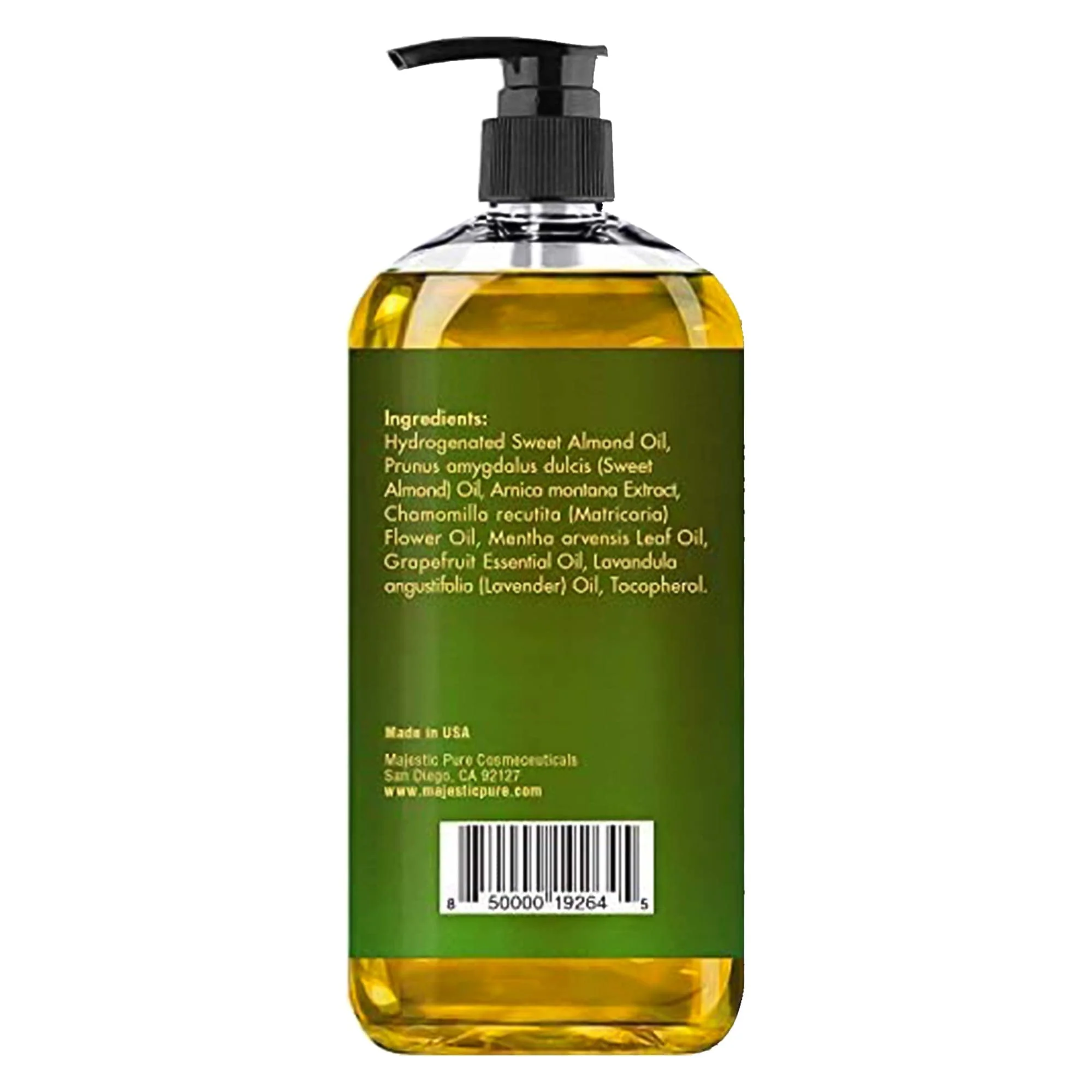 MAJESTIC PURE Arnica Sore Muscle Massage Oil for Body - Natural Oil with Lavender and Chamomile Essential Oils - Warming, Relaxing, Massaging Joint & Muscles - 8 fl. oz. - Image 5