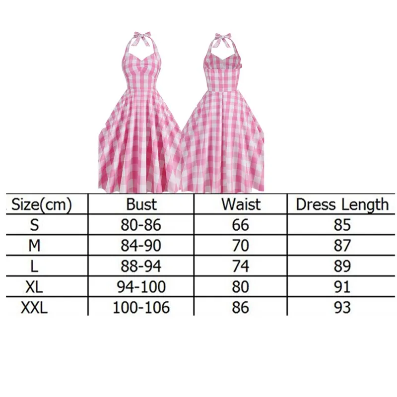 Margot Barbier Cosplay Costume Women Girls Princess Pink Dress T-shirt Skirt Hat Fantasia Outfits Halloween Carnival Party Suit - Image 12