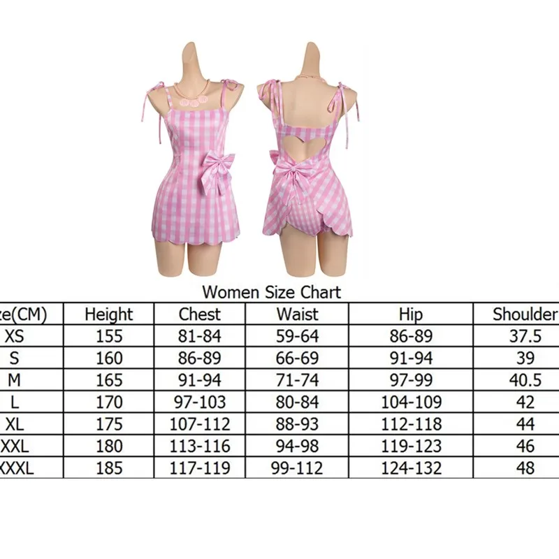 Margot Barbier Cosplay Costume Women Girls Princess Pink Dress T-shirt Skirt Hat Fantasia Outfits Halloween Carnival Party Suit - Image 7