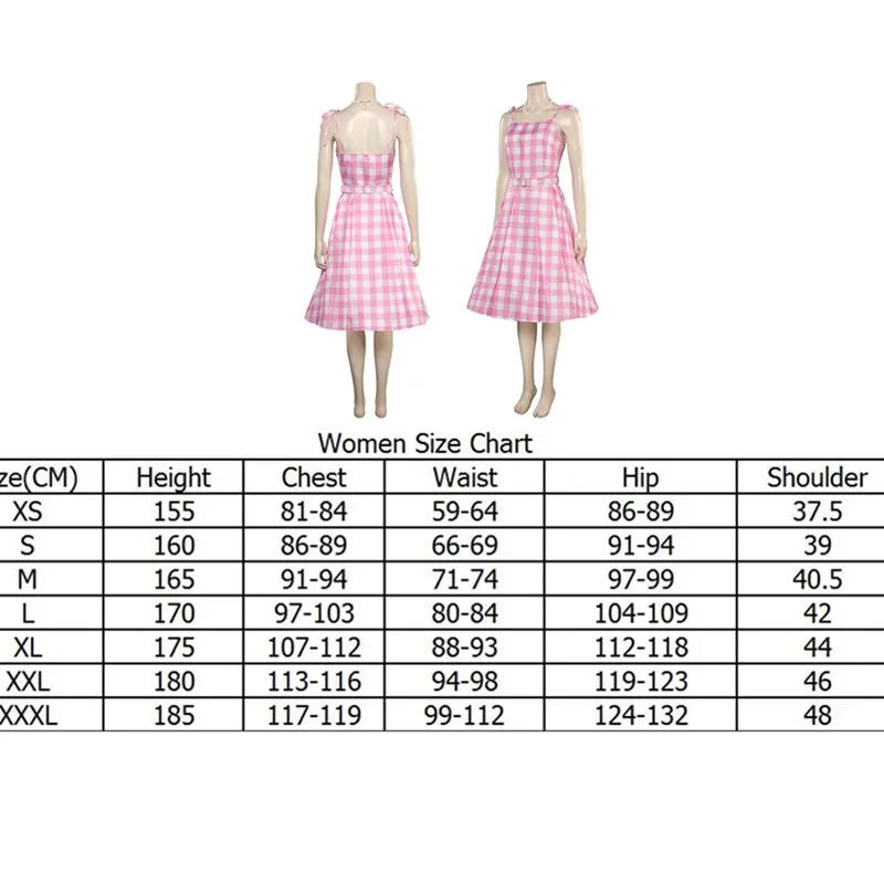 Margot Barbier Cosplay Costume Women Girls Princess Pink Dress T-shirt Skirt Hat Fantasia Outfits Halloween Carnival Party Suit - Image 9