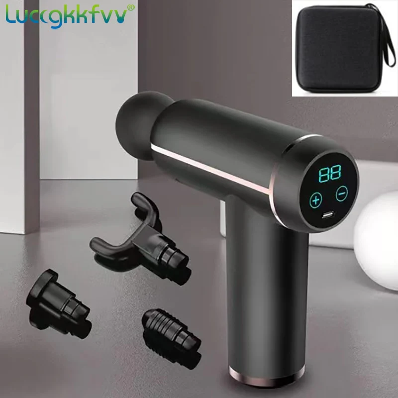 Massage Gun 32 Speed Deep Tissue Percussion Muscle Massager Fascial Gun For Pain Relief Body And Neck Vibrator Fitness - Image 6
