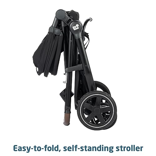 Maxi-Cosi Zelia™ Luxe 5-in-1 Modular - Baby Travel System Car Seat and Stroller, Infant Car Seat and Stroller Combo, Baby Car Seat and Stroller Combo in New Hope Black - Image 3