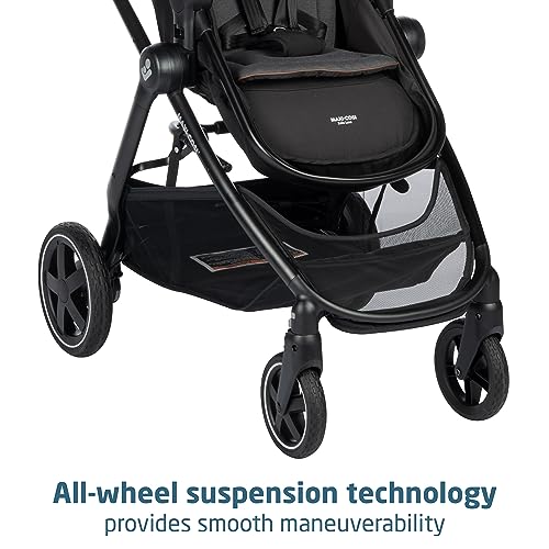 Maxi-Cosi Zelia™ Luxe 5-in-1 Modular - Baby Travel System Car Seat and Stroller, Infant Car Seat and Stroller Combo, Baby Car Seat and Stroller Combo in New Hope Black - Image 7