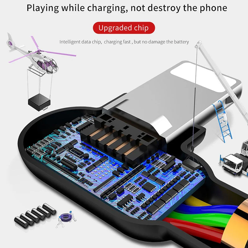 Mcdodo USB Cable Lightning Fast Charging Data Cord For iPhone 14 13 12 11 Pro Max X IOS 90 Degree Right Angle Phone Charger Line - Image 3