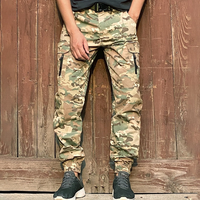 Mege Brand Tactical Jogger Pants Men streetwear US Army Military Camouflage Cargo Pants Work Trousers Urban Casual Pants - Image 9