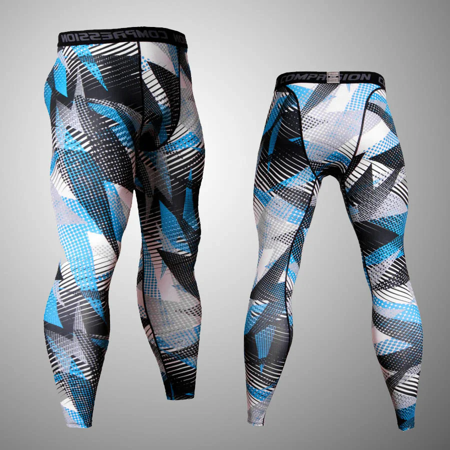 Men's Fitness Running Tights Gym training pants Camouflage Tracksuit Compression pants Jogging clothing leggings rashgard men - Image 15