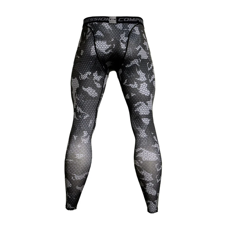 Men's Fitness Running Tights Gym training pants Camouflage Tracksuit Compression pants Jogging clothing leggings rashgard men - Image 18