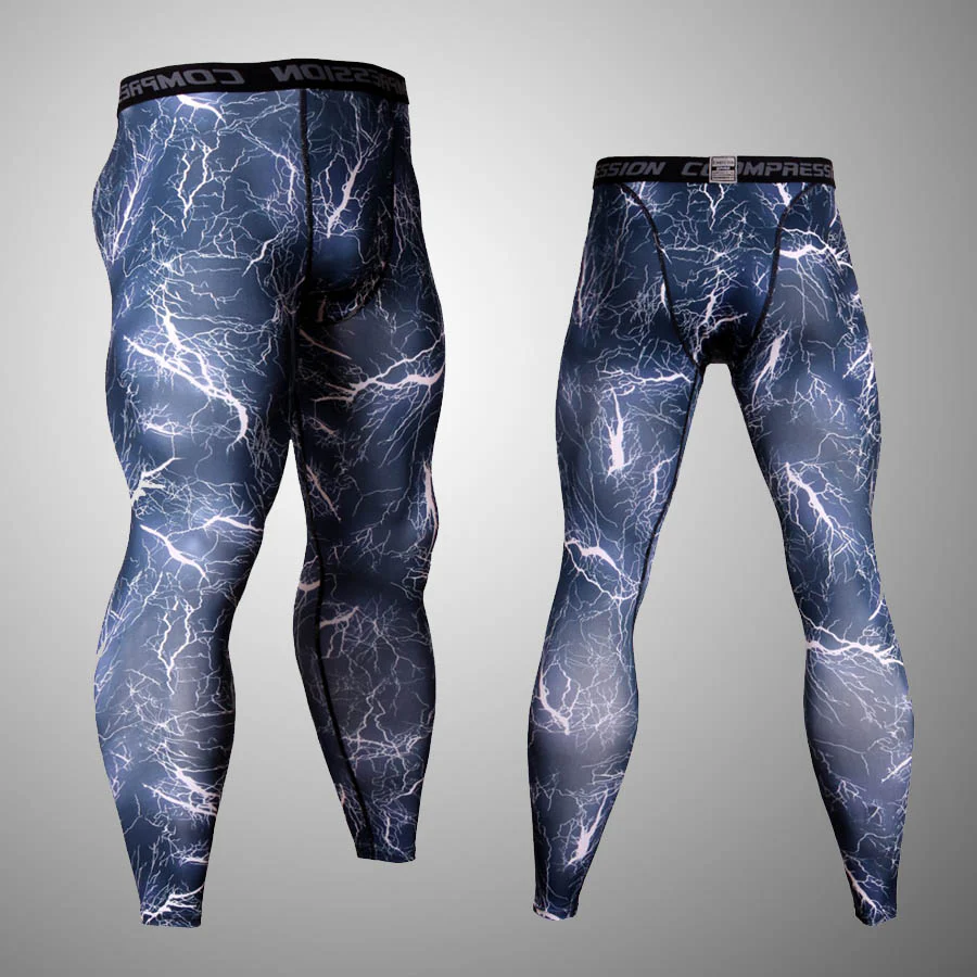 Men's Fitness Running Tights Gym training pants Camouflage Tracksuit Compression pants Jogging clothing leggings rashgard men - Image 9