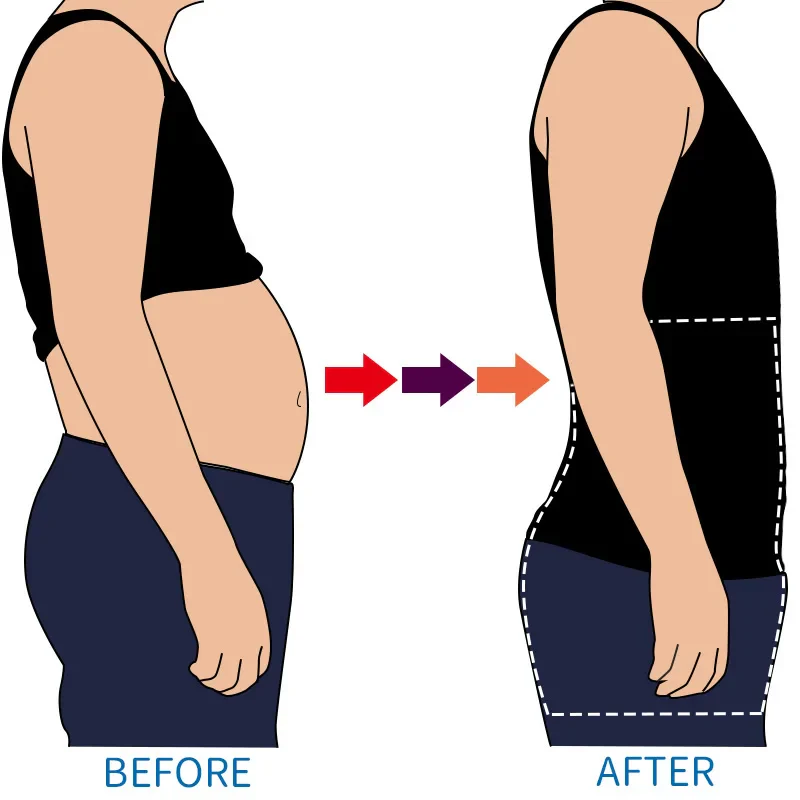 Men Body Shaper Waist Trainer Slimming Control Panties Male Modeling Shapewear Compression Shapers Strong Shaping Underwear - Image 4