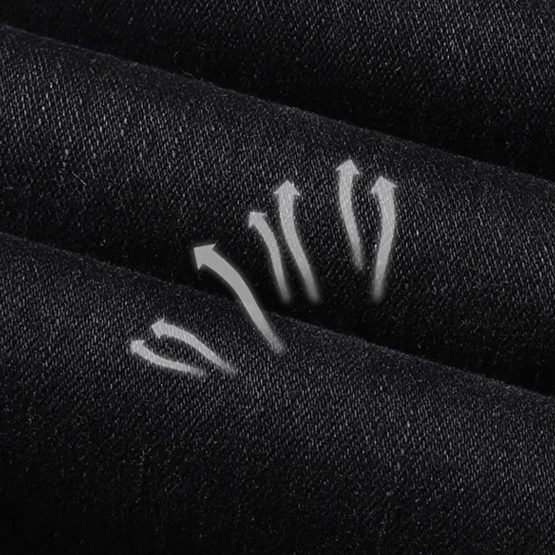 Men Casual Stretch Jeans Male 2025 New Fashion Classic Business Straight Leg Smoke Gray Work Denim Trousers Brand Clothing - Image 25