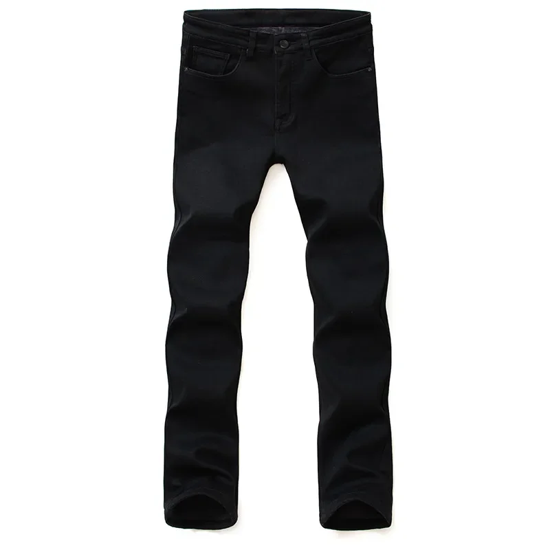 Men Classic Advanced Fashion Brand Jeans Jean Homme Man Soft Stretch Black Biker Masculino Denim Trousers Mens Pants Overalls - Image 5