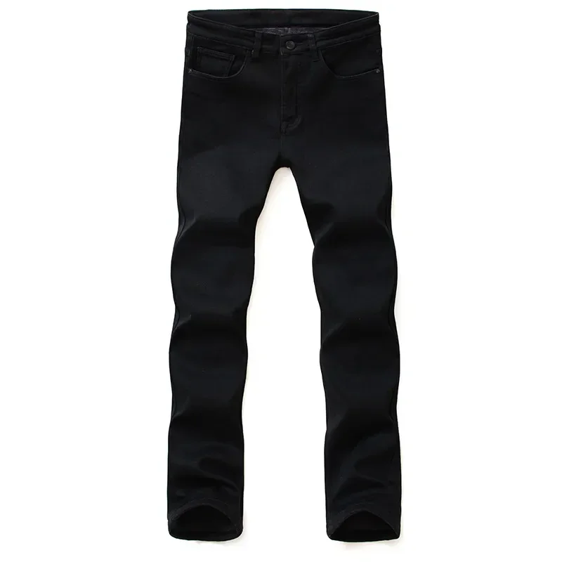Men Classic Advanced Fashion Brand Jeans Jean Homme Man Soft Stretch Black Biker Masculino Denim Trousers Mens Pants Overalls - Image 5