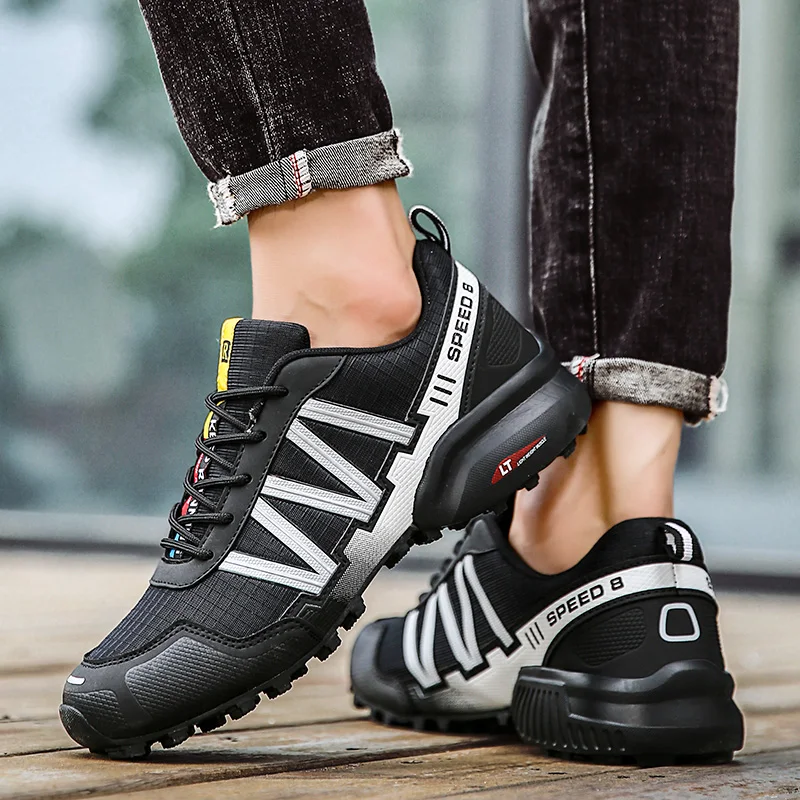 Men Hiking Shoes Waterproof Women Outdoor Trainers Lace-up Climbing Trekking Sneakers Mountain Walking Hunting Tactical Boots 47 - Image 3