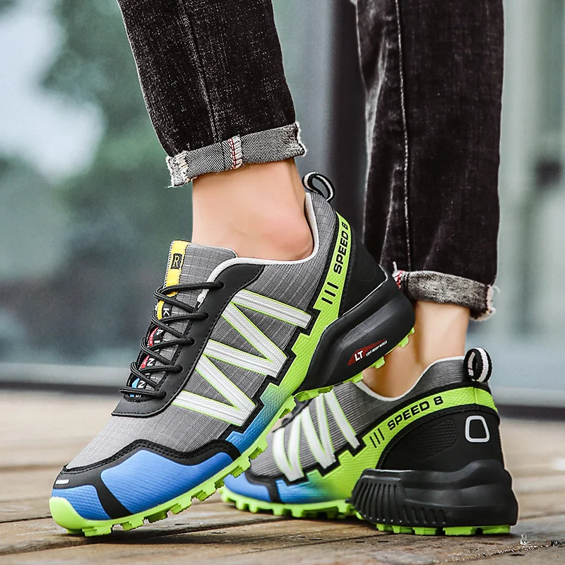 Men Hiking Shoes Waterproof Women Outdoor Trainers Lace-up Climbing Trekking Sneakers Mountain Walking Hunting Tactical Boots 47 - Image 4