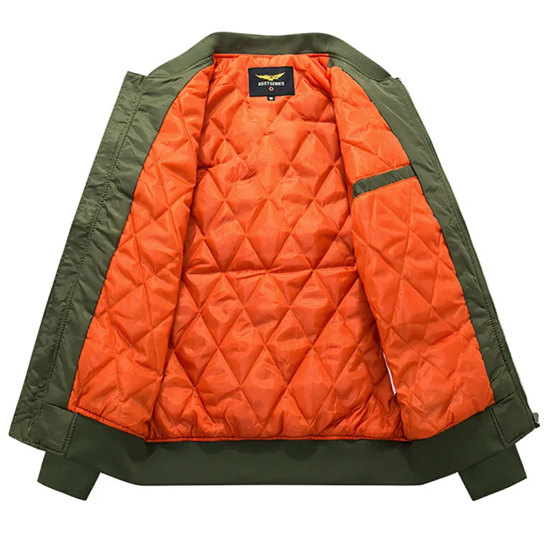 Men MA1 Jacket Winter Outdoor Thicken Tactics Military Unisex Coat Male Bomber Flight Motorcycle Jackets Size 6XL Chaquetas - Image 2